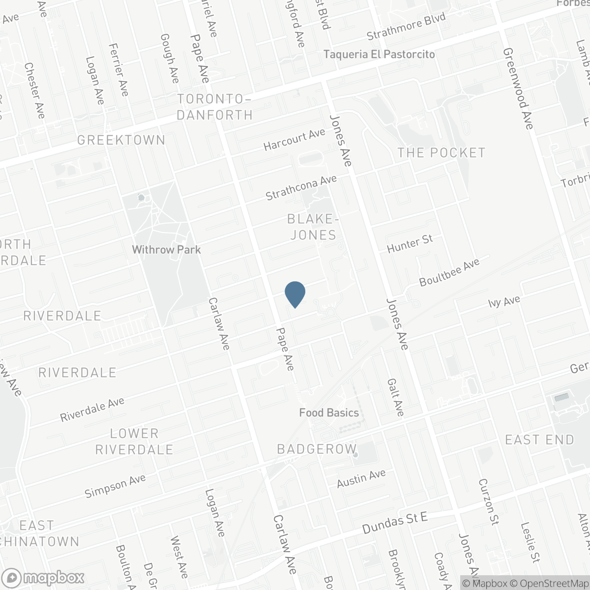 307 BAIN AVENUE, Toronto, Ontario M4J 1B9